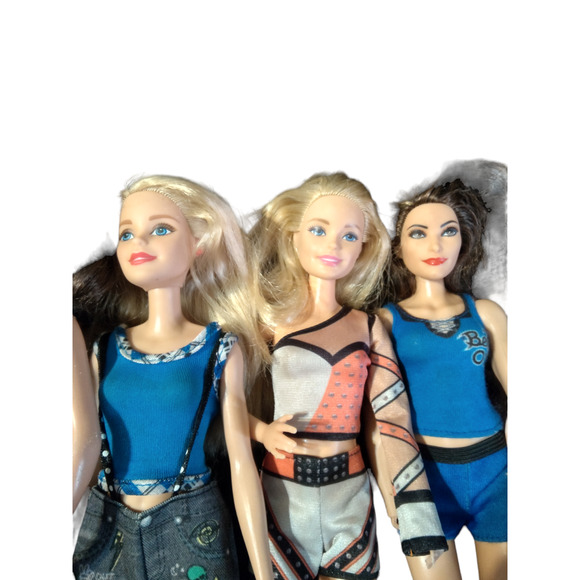 Barbie Lot of 6 Different Dolls Loose Nude WWE Ballerina My Scene - Picture 3 of 8